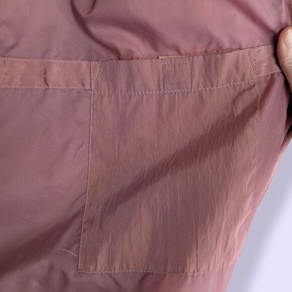 V. C&A Light Pink-Purple Trench Coat - Picture 6 of 12